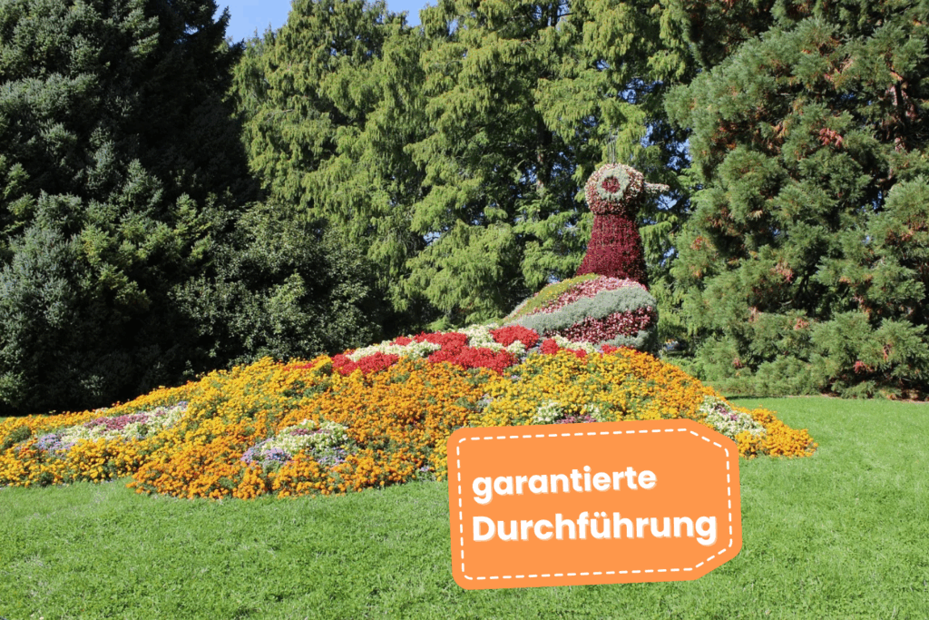 Garantierte Durchfuehrung Insel Mainau