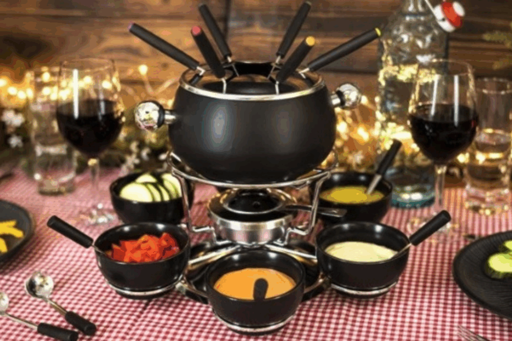 Weihnachtsessen Fondue Chinoise a discretion