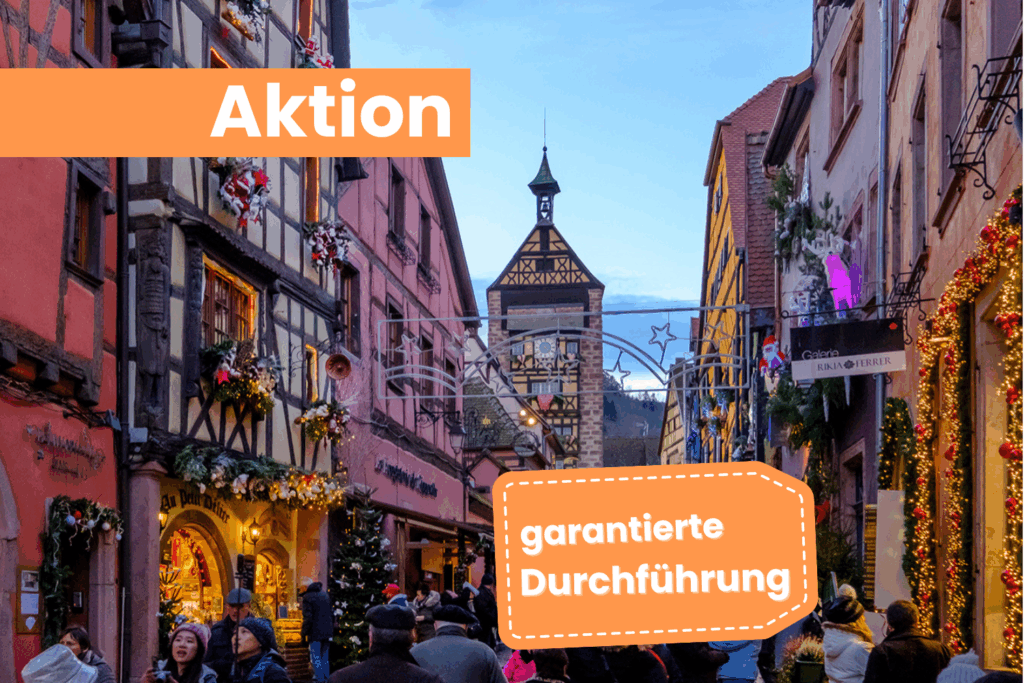garantiert Aktion Weihnachtsmarkt Riquewihr
