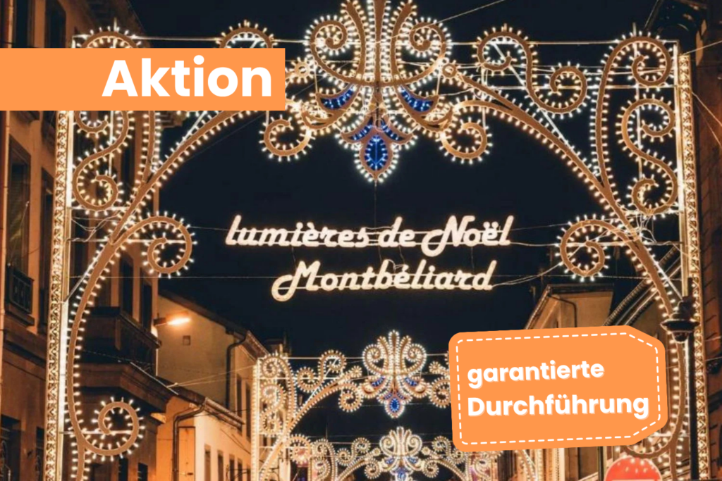 Aktion Weihnachtsmarkt Montbeliard