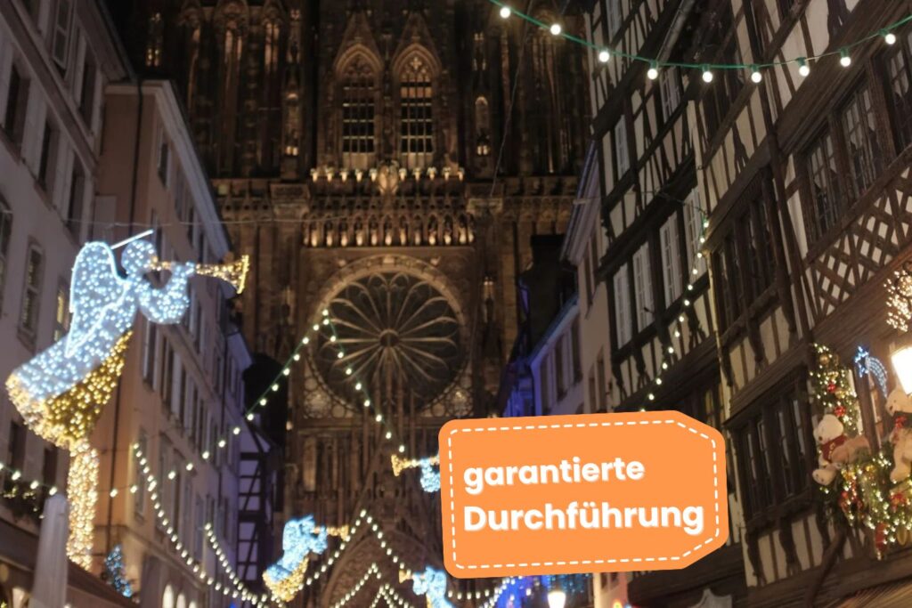 Garantierte Durchfuehrung Weihnachtsmarkt Mulhouse