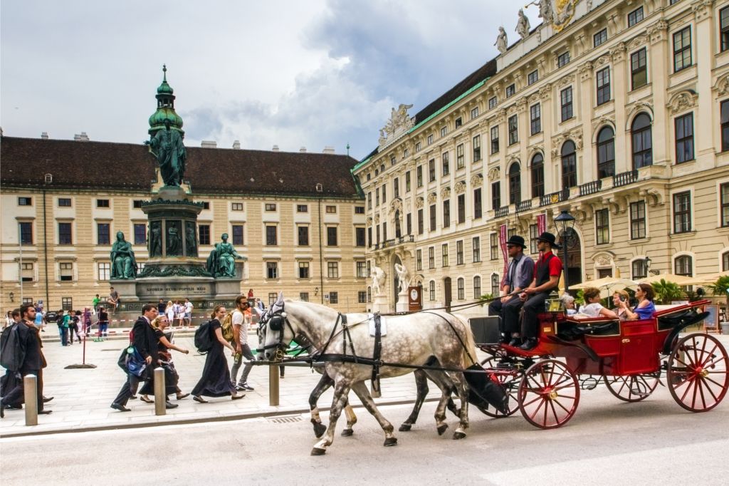 Wien Pferdegespann